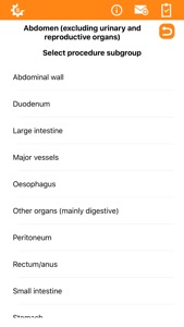 The Surgical Outcome Risk Tool (SORT) – a preoperative risk prediction tool screenshot #4 for iPhone