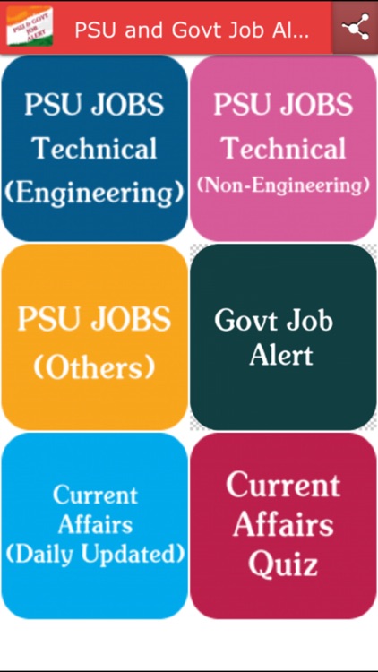 PSU and Govt Job Alert India