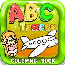 ABC Tracer Phonics Coloring Book: English Vocabulary Learning For Toddlers And Kids! app icon