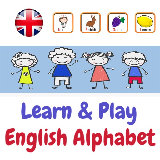 Learn English Alphabet for Kids iOS App