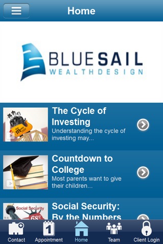 Blue Sail Wealth Design screenshot 2