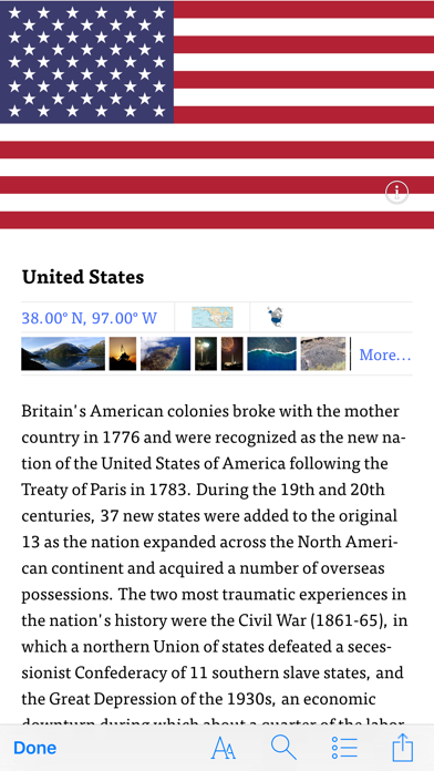 WorldABC — The CIA World FactBook Screenshot