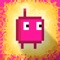 In Raspberry Jump you solve physics based puzzles by jumping on platforms, pushing blocks, and using jump powers