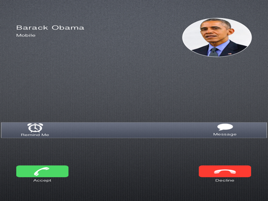 Fake Call. iPad screenshot 4 - Entertainment app