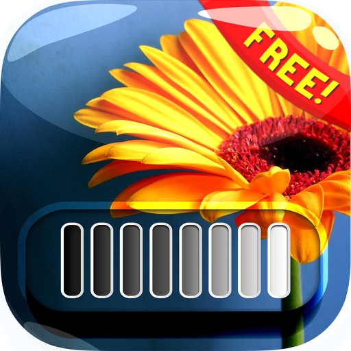 FrameLock – Beautiful Flowers in The Garden  : Screen Photo Maker Overlays Wallpaper For Free icon