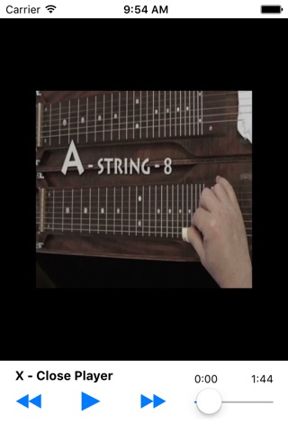 MoonGlow C6 Version for the Lap Steel Guitar screenshot 2