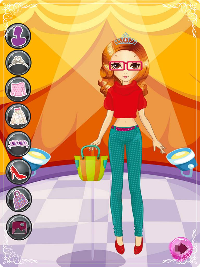 Pretty Girl Celebrity Dress Up Games - The Make Up Fairy Tale Princess For Girls screenshot 10