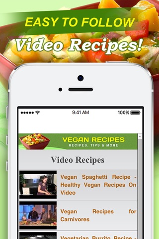Vegan Recipes! screenshot 3