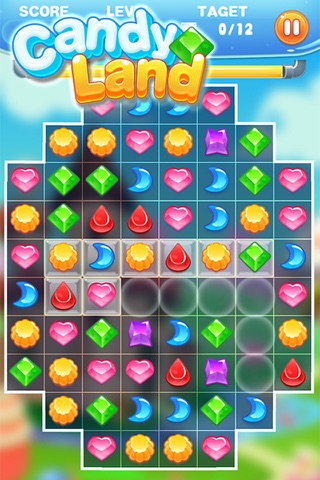 Candy Land-free match 3 puzzle game screenshot 4