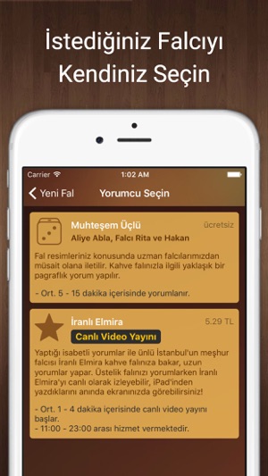 Canlı Kahve Falı - Gerçek Falcılar ile Kahve Falı on the App Store
