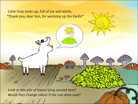 A Little Goat Builds the World – Interactive Book App for Kids screenshot 2