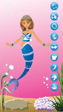 Game screenshot Mermaid Princess Makeover and Dress Up - Fun little fashion salon make.up games mod apk
