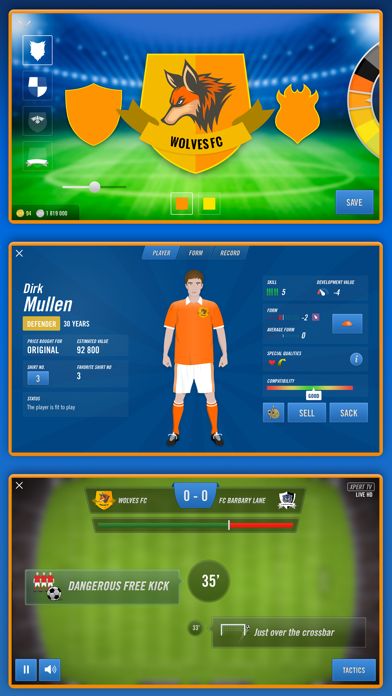 Screenshot #2 pour Xpert Eleven Football Manager