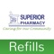 Superior Pharmacy is an easy-to-use app that allows pharmacy customers to manage their entire family's prescriptions, order refills, set medication reminders, and find pharmacy location information