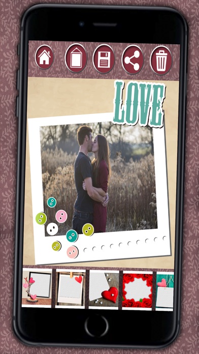 How to cancel & delete Love photo frames - Photomontage love frames to edit your romantic images from iphone & ipad 4