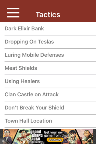 Tactics Guide For Clash of Clans screenshot 3
