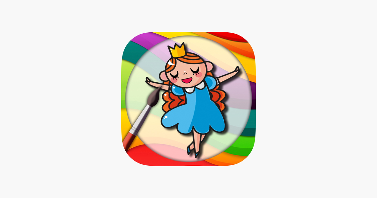 ‎Tales coloring book & paint fables on the App Store