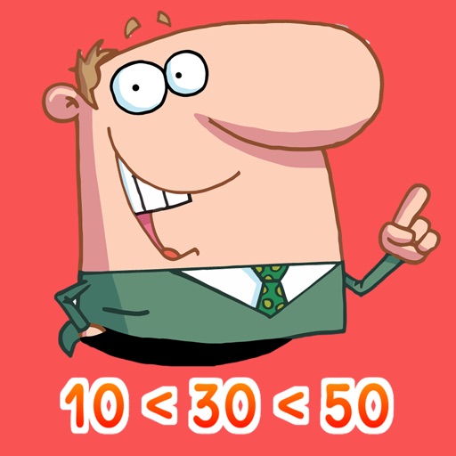 Ordering Numbers 50 Grade 1 Math For Kids Icon