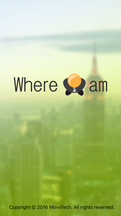 Where I am. Screenshot