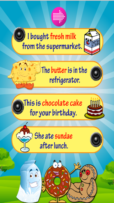 How to cancel & delete Learn English : Vocabulary - basic : free learning Education games for kids : foods : from iphone & ipad 4