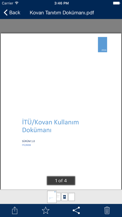 İTÜ Kovan iPhone screenshot