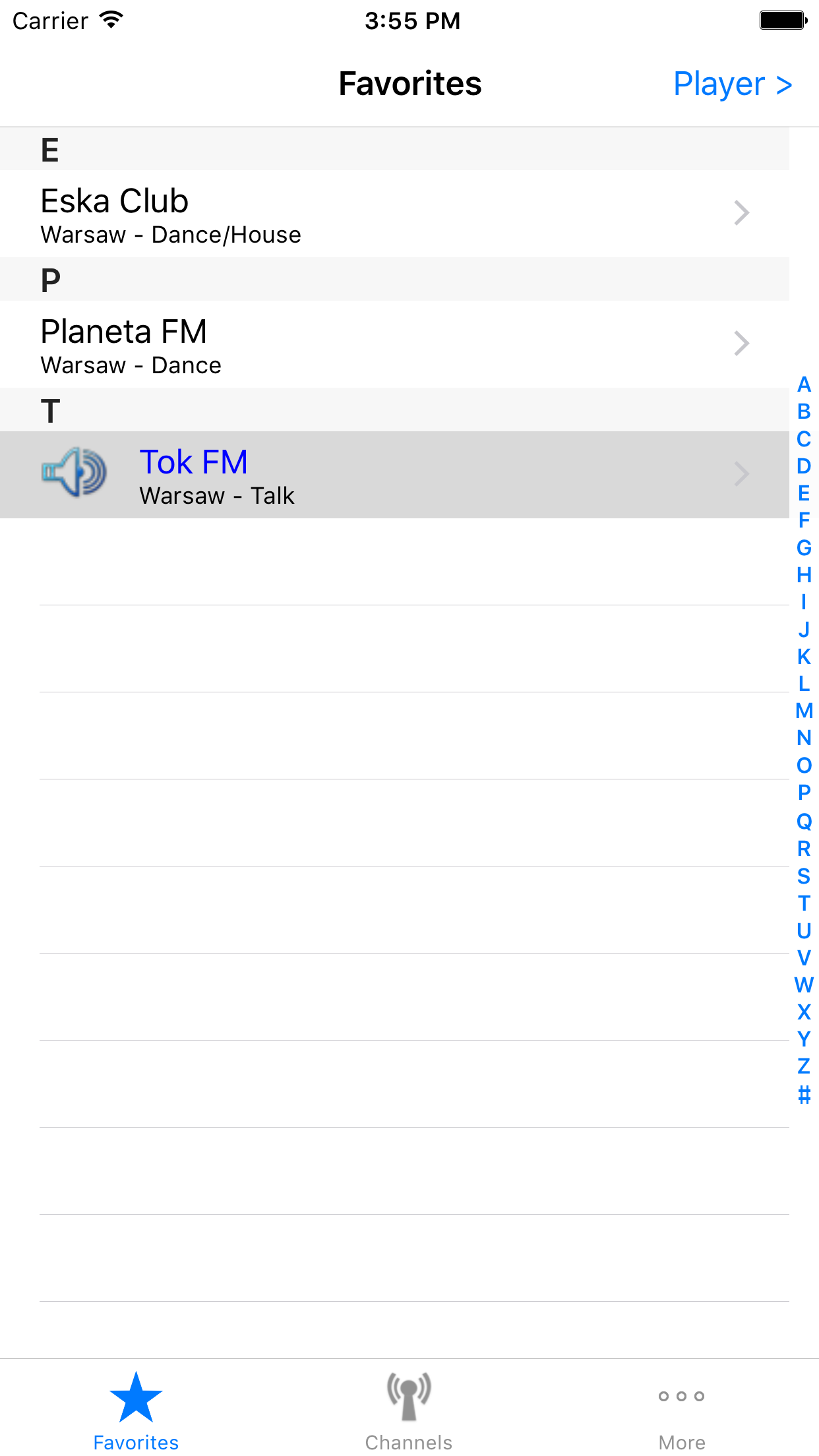 Radio Poland screenshot 4