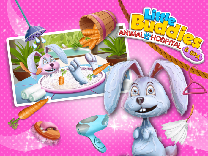 Little Buddies Animal Hospital 2 - Pet Dentist Doctor Care and Spa Makeover