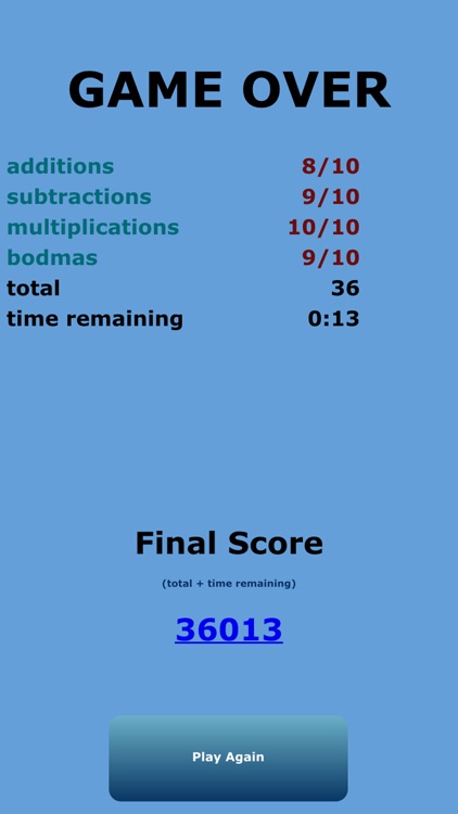 Mad Mental Maths screenshot-4