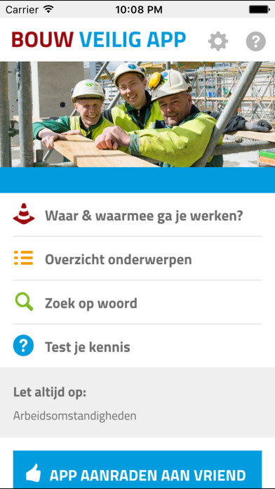 Screenshot #1 pour FNV Veilig werken in de Bouw
