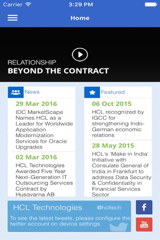 HCL News screenshot 2