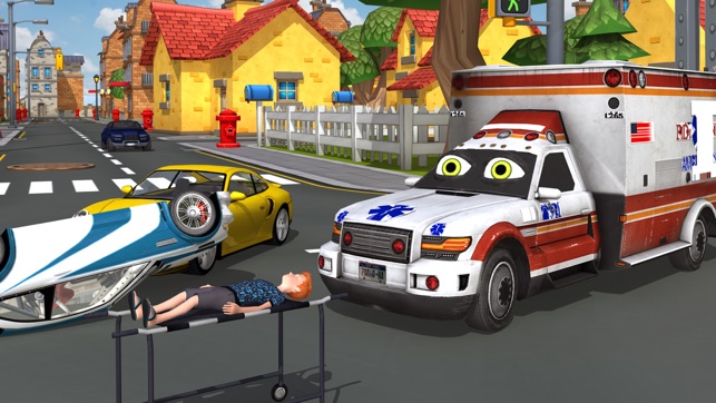 Kids Ambulance Real Hero 3d Simulator games(圖1)-速報App