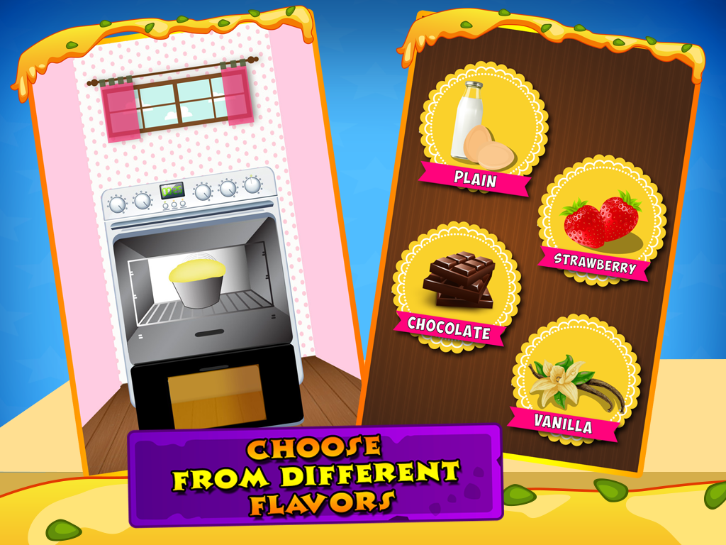 Cupcake Maker - Fun Free cooking recipe game for kids,girls,boys,teens & family screenshot 8