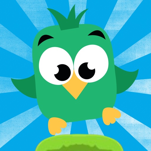 Doodle bird jump - Good fun game jumping mega high Icon