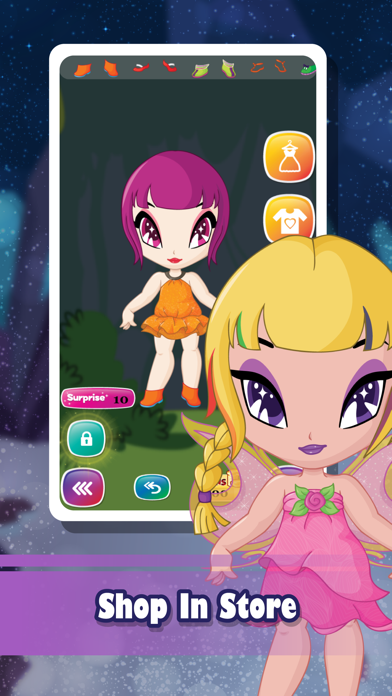 Pop Pixie Dress Up : High Princess Fairy Tale Girl iPhone screenshot