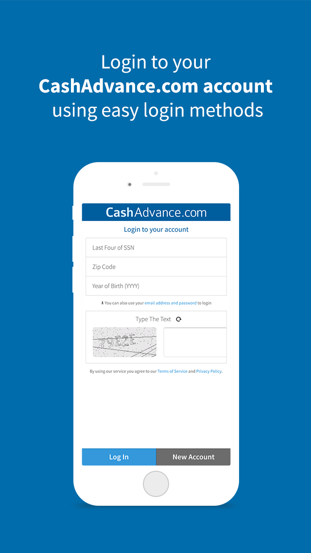 CashAdvance Mobile - Loan options on the go