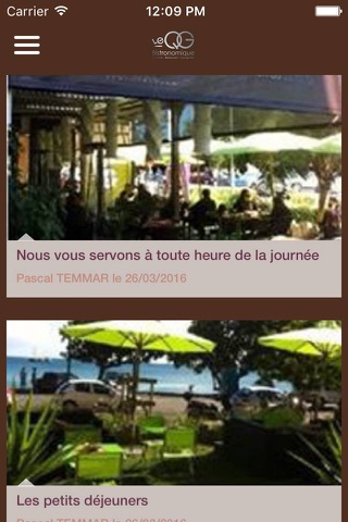 Le QG Bistronomique screenshot 2