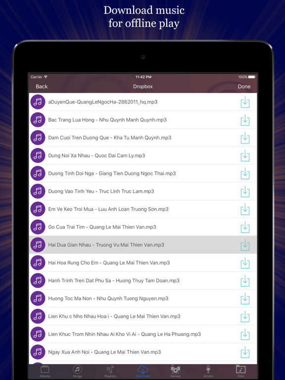 Screenshot #5 pour Cloud The Music Free