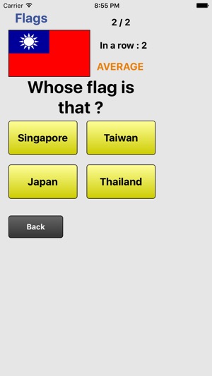 世界測驗的標誌