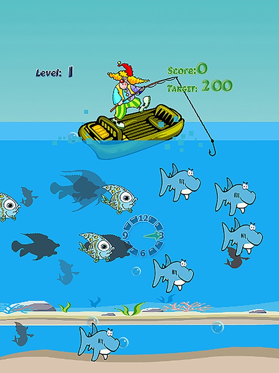 Winter fishing games