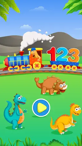 Game screenshot Dinosaur Number Train Game for Kids Free mod apk