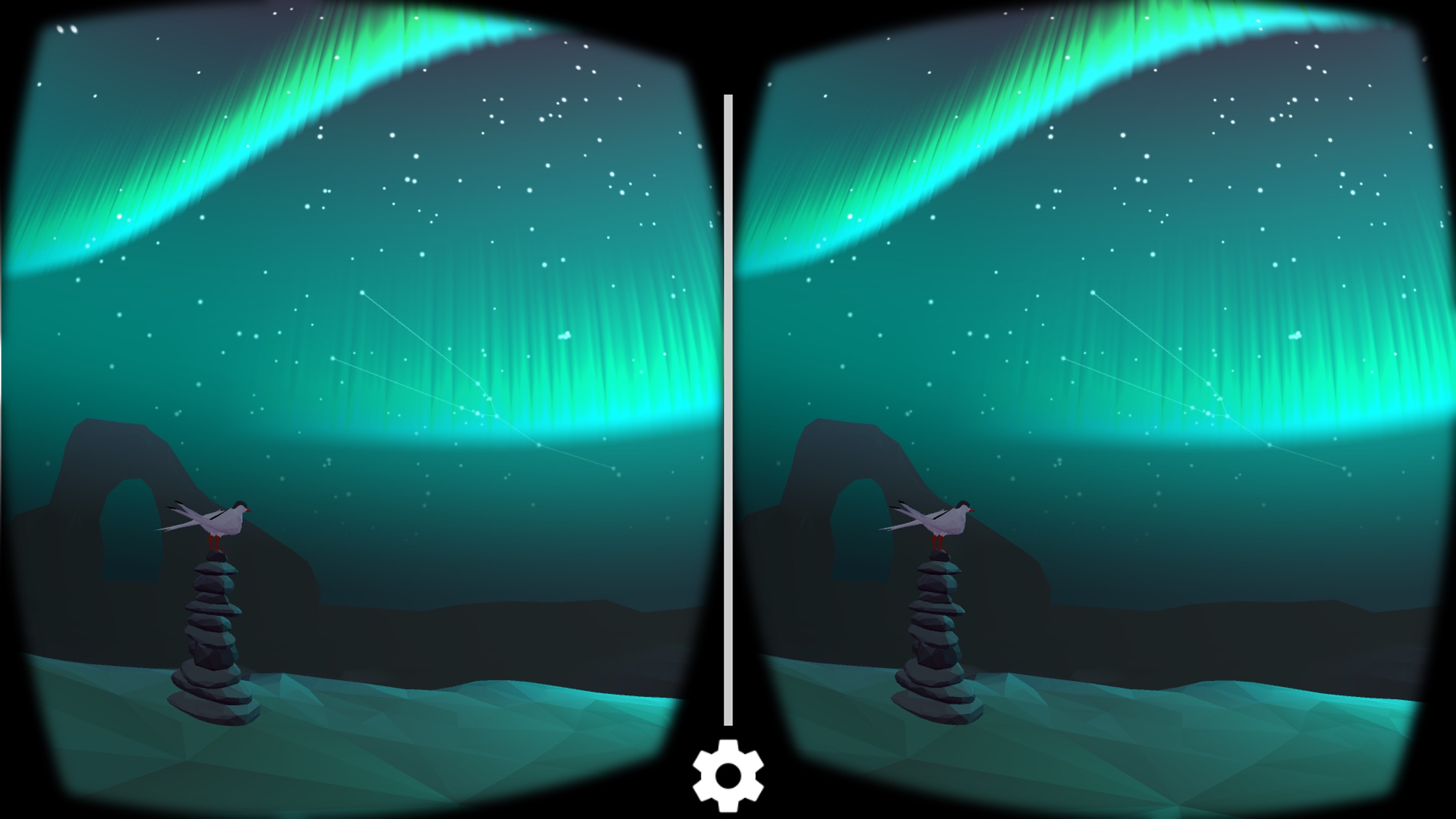 Screenshot do app Google Cardboard