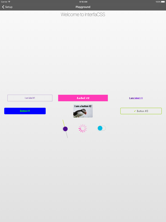 Screenshot #5 pour InterfaCSS Playground