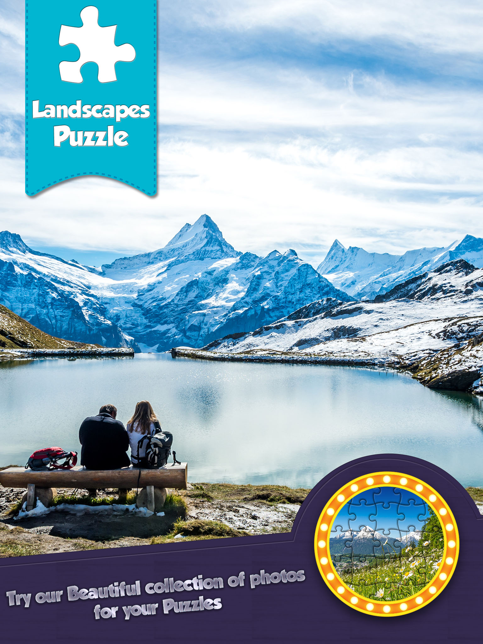 Jigsaw Charming Landscapes HD Puzzles - Endless Fun Activity screenshot 6