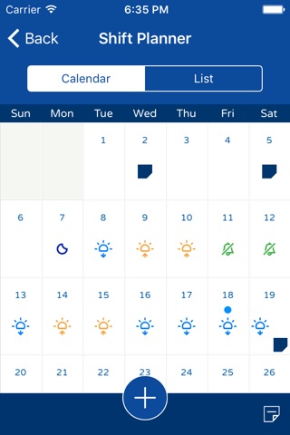 ANMF Diary App screenshot 2