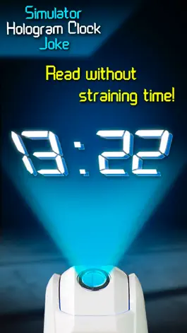 Game screenshot Simulator Hologram Clock Joke apk