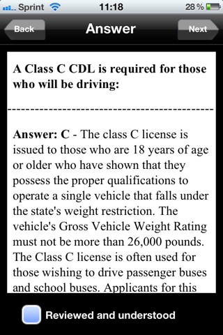 Commercial Driver's License CDL Exam Prep screenshot 3