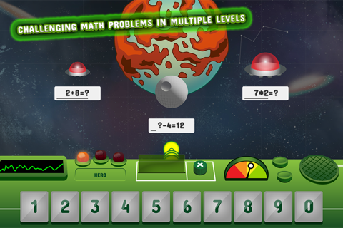 Space Math Hero screenshot 2