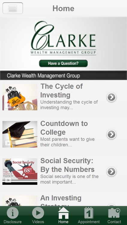 Clarke Wealth Management Group
