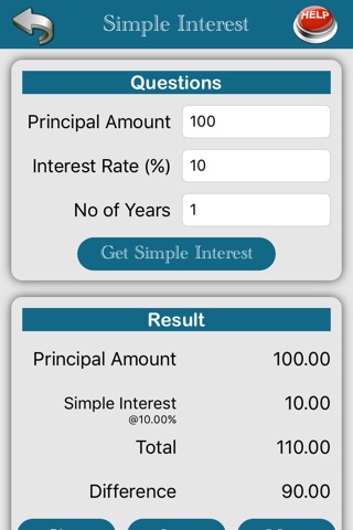 Banking Calc screenshot 3