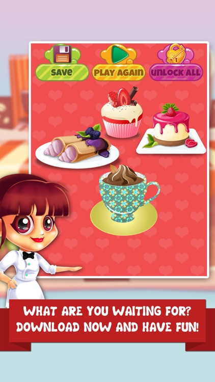 Coffee Dessert Making Salon - food maker games & candy ice cream make for kids! screenshot-4